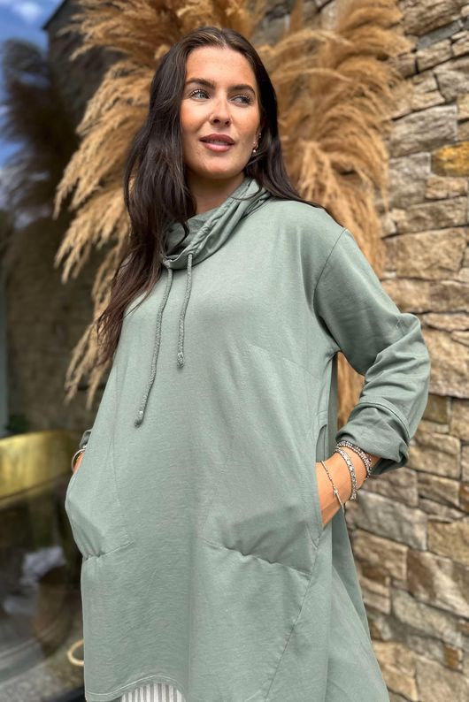 High Low Super Cuddie Khaki